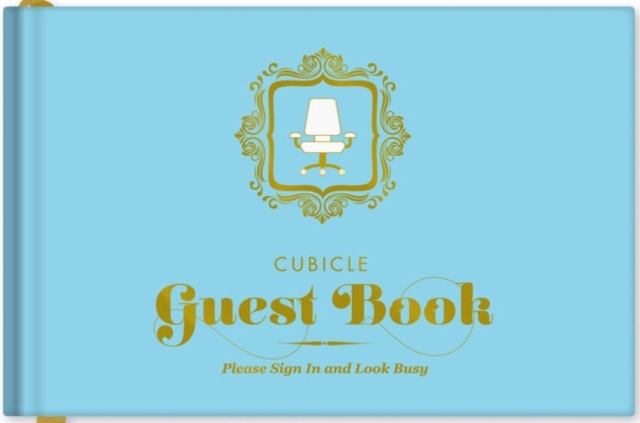 Knock Knock Cubicle Guest Book, Record book Book