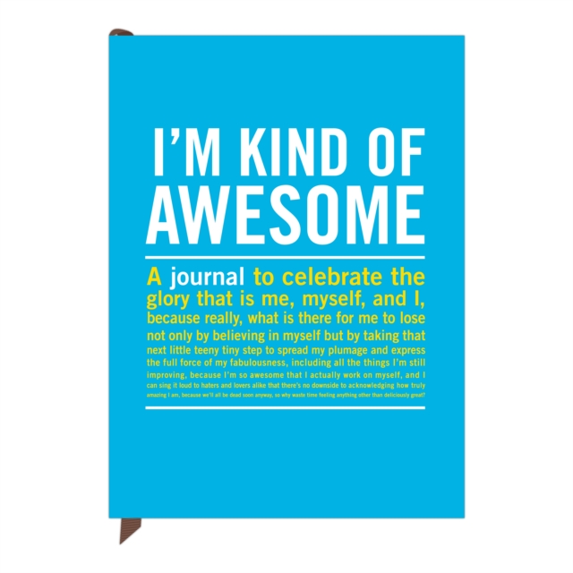 Knock Knock I`m Kind of Awesome Inner Truth Journal, Notebook / blank book Book