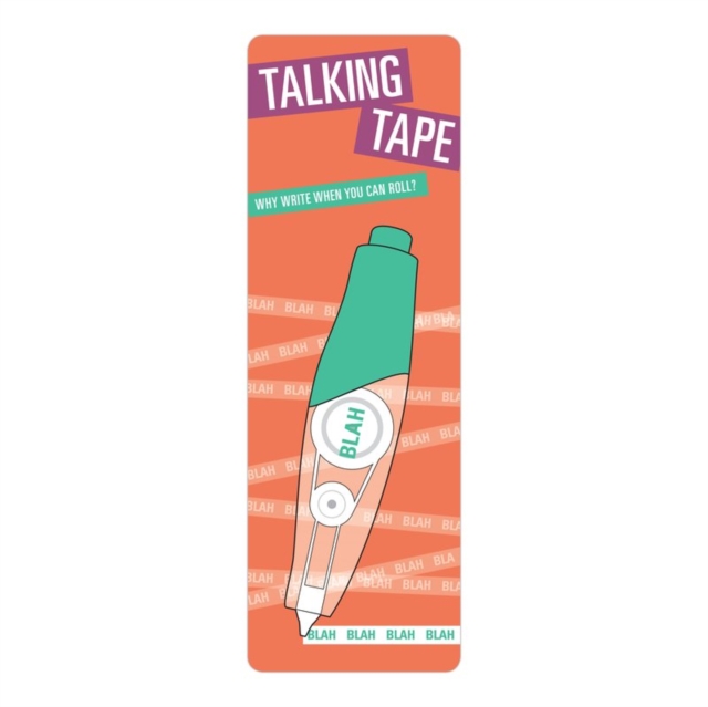 Knock Knock Blah Talking Tape, Other merchandise Book