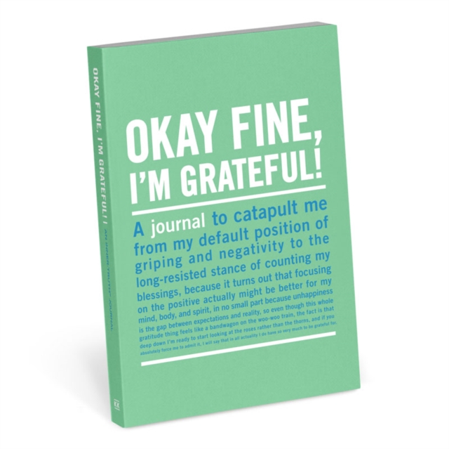 Knock Knock Okay Fine, I`m Grateful Mini Inner Truth Journal, Diary or journal Book