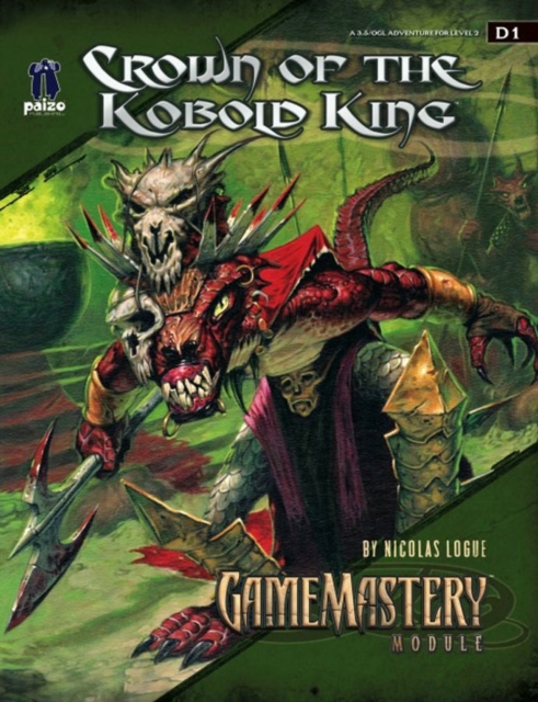 GameMastery Module: Crown of the Kobold King, Game Book