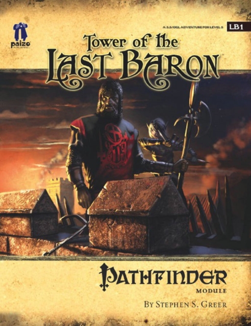 GameMastery Module: Tower Of The Last Baron, Paperback Book