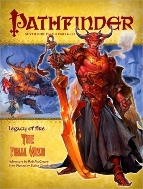 Pathfinder Adventure Path: Legacy of Fire #6 - The Final Wish, Paperback Book