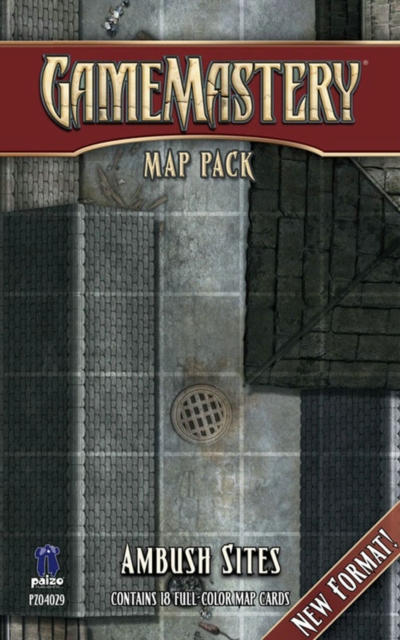 GameMastery Map Pack: Ambush Sites, Game Book