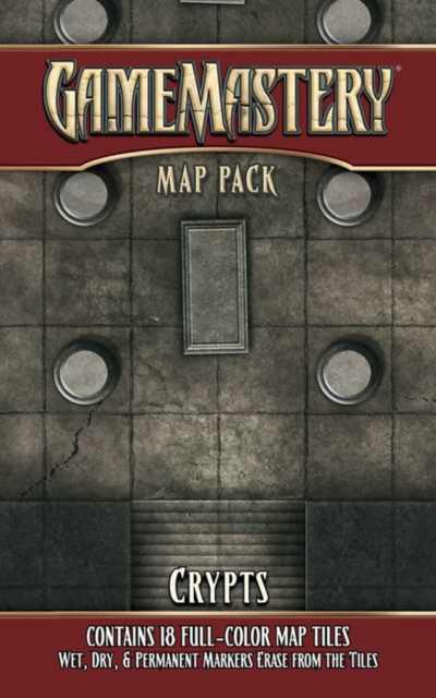 GameMastery Map Pack: Crypts, Game Book