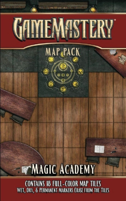 GameMastery Map Pack: Magic Academy, Game Book