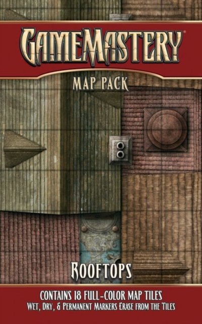 GameMastery Map Pack: Rooftops, Game Book