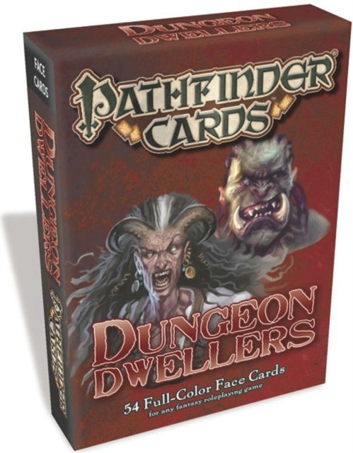 Pathfinder Face Cards: Dungeon Dwellers, Game Book