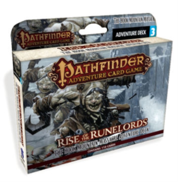 Pathfinder Adventure Card Game: Rise of the Runelords Deck 3 - The Hook Mountain Massacre Adventure, Game Book