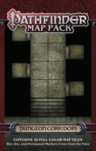 Pathfinder Map Pack: Dungeon Corridors, Game Book