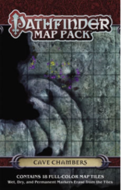 Pathfinder Map Pack: Cave Chambers, Game Book