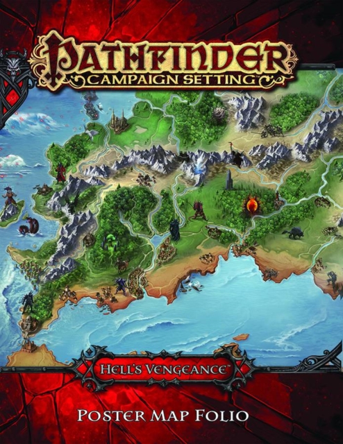 Pathfinder Campaign Setting: Hell’s Rebels Poster Map Folio, Game Book