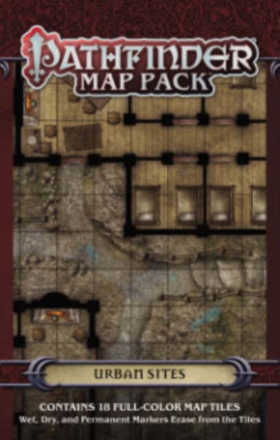 Pathfinder Map Pack: Urban Sites, Game Book