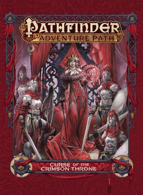 Pathfinder Adventure Path: Curse of the Crimson Throne, Hardback Book