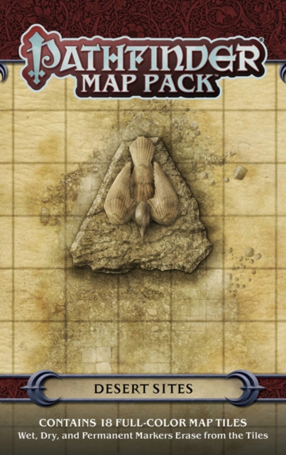Pathfinder Map Pack: Desert Sites, Game Book