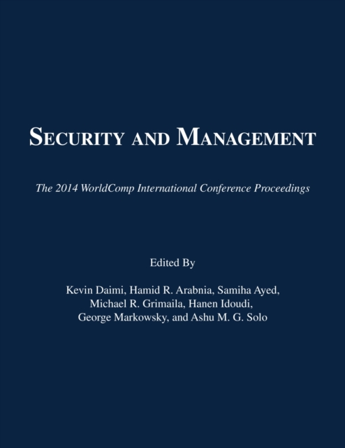 Security and Management, Paperback / softback Book