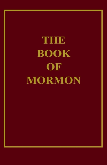 1934 Book of Mormon - The Church of Jesus Christ Edition, Hardback Book
