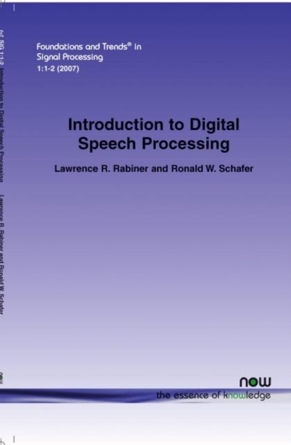 An Introduction to Digital Speech Processing, Paperback / softback Book