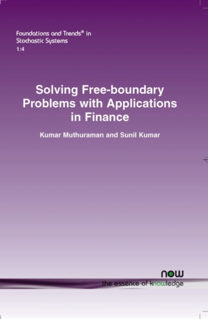 Solving Free-boundary Problems with Applications in Finance, Paperback / softback Book