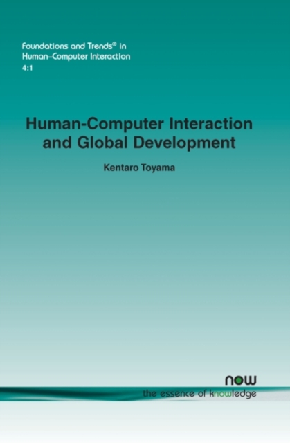 Human-Computer Interaction and Global Development, Paperback / softback Book