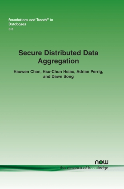 Secure Distributed Data Aggregation, Paperback / softback Book