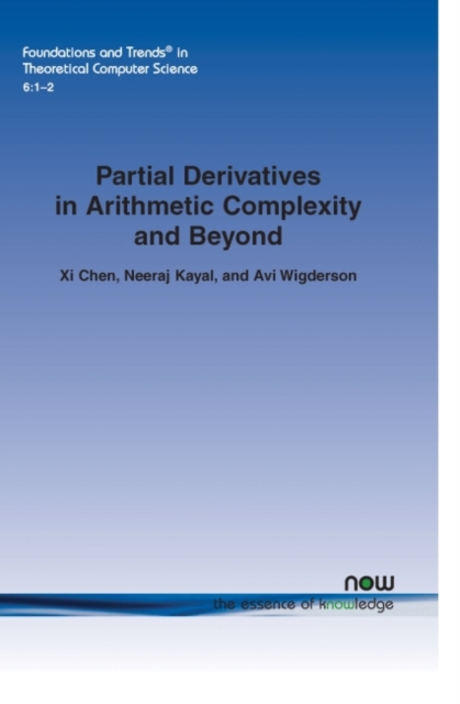 Partial Derivatives in Arithmetic Complexity and Beyond, Paperback / softback Book