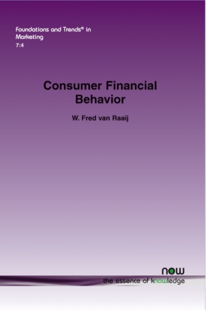 Consumer Financial Behavior, Paperback / softback Book