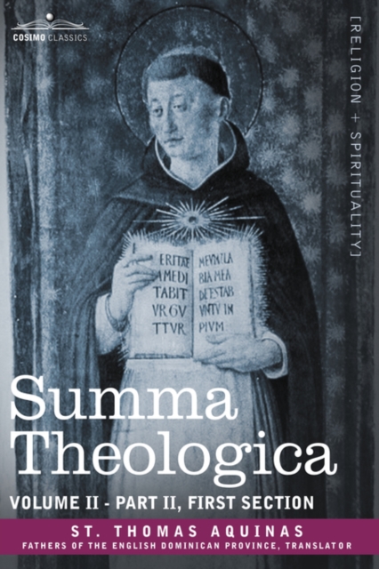 Summa Theologica, Volume 2 (Part II, First Section), Paperback / softback Book
