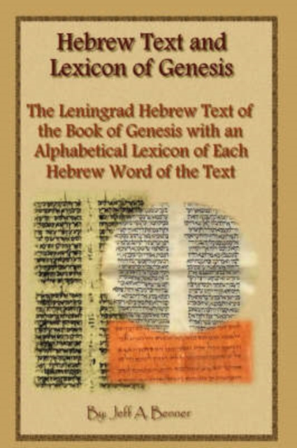 Hebrew Text and Lexicon of Genesis, Hardback Book