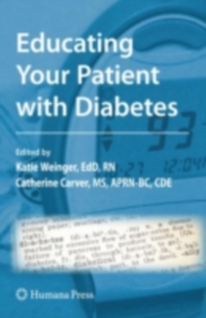 Educating Your Patient with Diabetes, PDF eBook