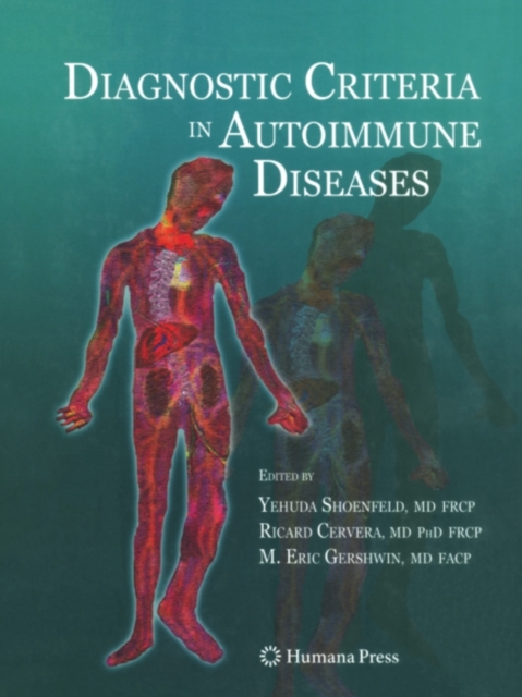 Diagnostic Criteria in Autoimmune Diseases, PDF eBook
