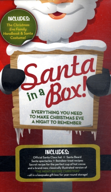 Santa Claus In-A-Box Kit : Everything You Need To Dress Like Santa &Make Your Holidays Complete, Hardback Book
