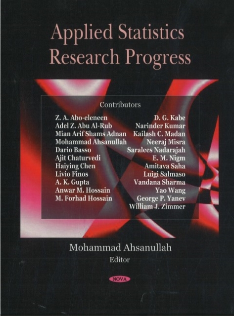 Applied Statistics Research Progress, Hardback Book