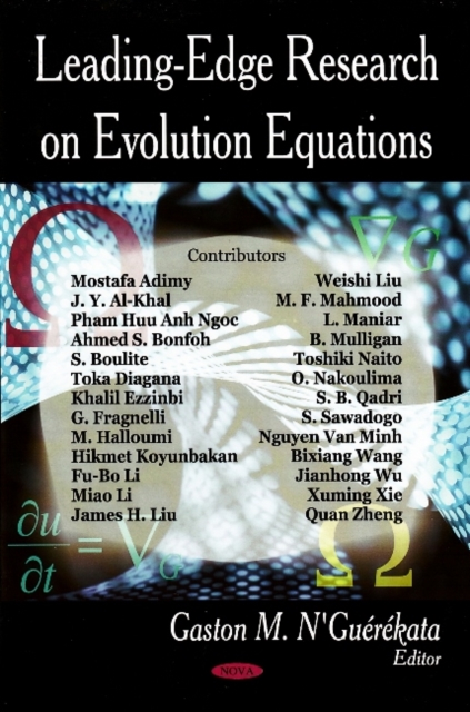 Leading-Edge Research on Evolution Equations, Hardback Book