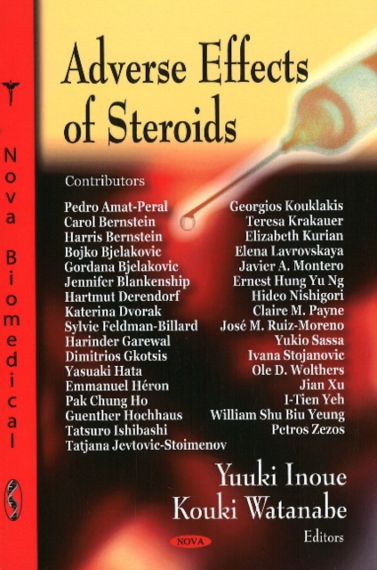 Adverse Effects of Steroids, Hardback Book