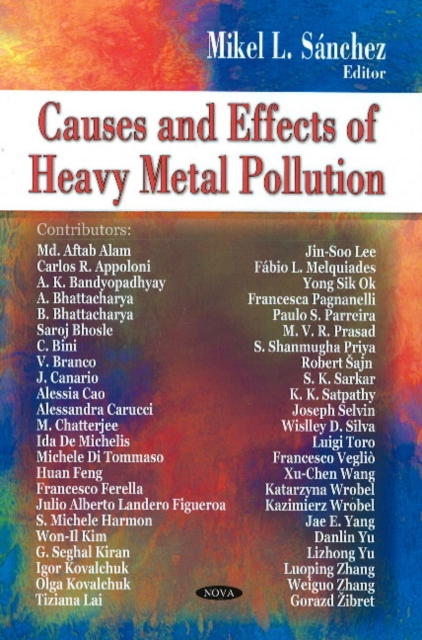 Causes & Effects of Heavy Metal Pollution, Hardback Book