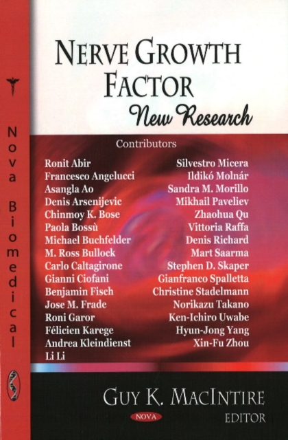 Nerve Growth Factor : New Research, Hardback Book