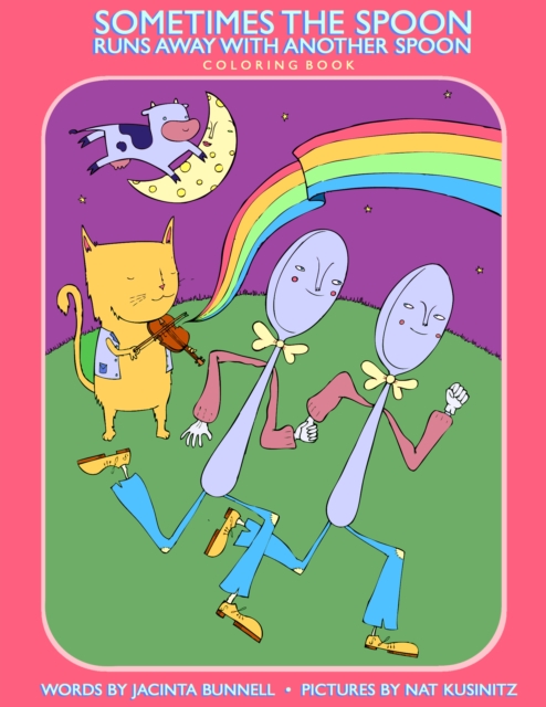 Sometimes the Spoon Runs Away With Another Spoon Coloring Book, EPUB eBook