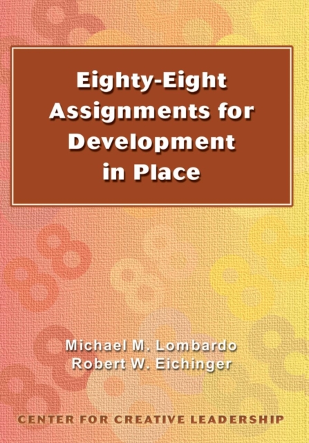 Eighty-eight Assignments for Development in Place, EPUB eBook