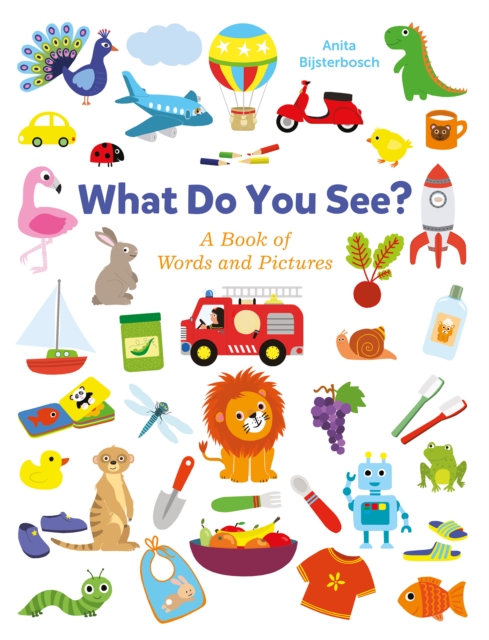 What Do You See? A Book Full of Words and Pictures, Board book Book