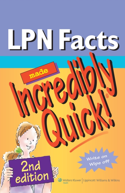 LPN Facts Made Incredibly Quick!, Spiral bound Book