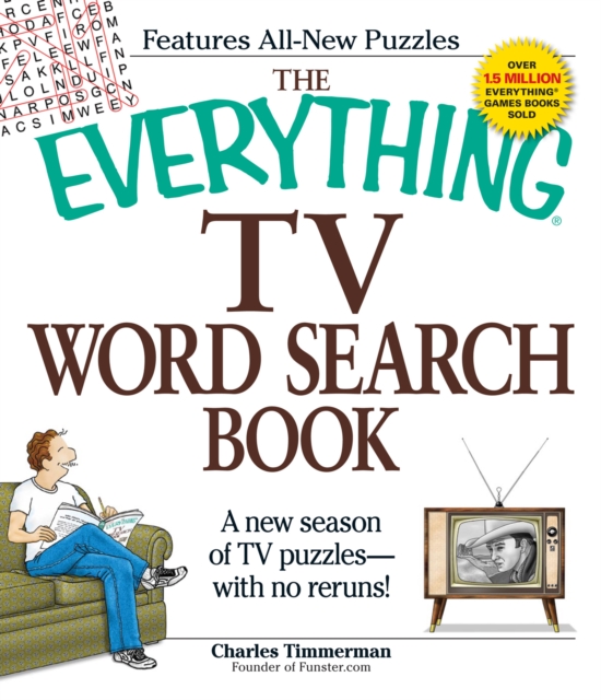 The Everything TV Word Search Book : A new season of TV puzzles - with no reruns!, Paperback / softback Book