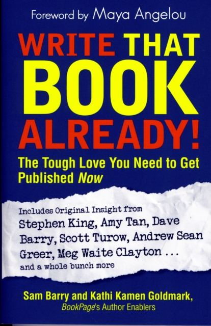 Write That Book Already! : The Tough Love You Need To Get Published Now, Paperback / softback Book