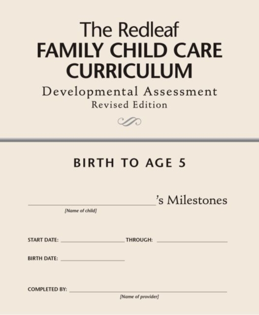 The Redleaf Family Child Care Curriculum Developmental Assessment, Paperback / softback Book