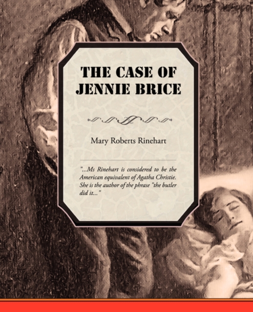 The Case of Jennie Brice, Paperback / softback Book