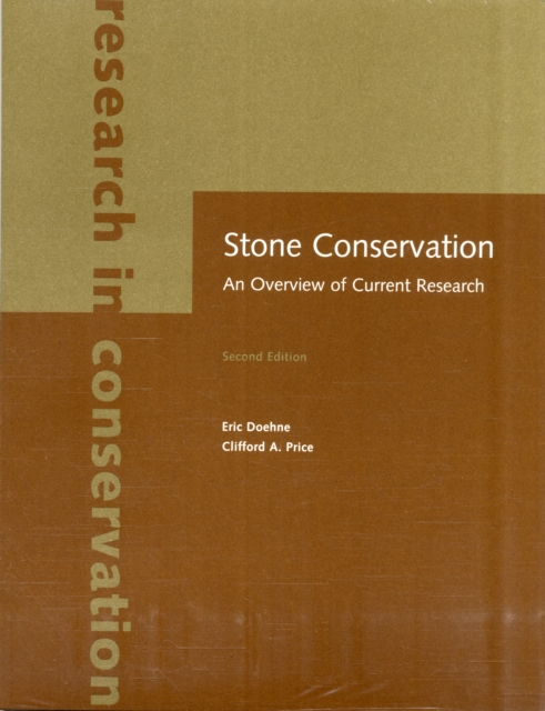 Stone Conservation - An Overview of Current Research, Paperback / softback Book