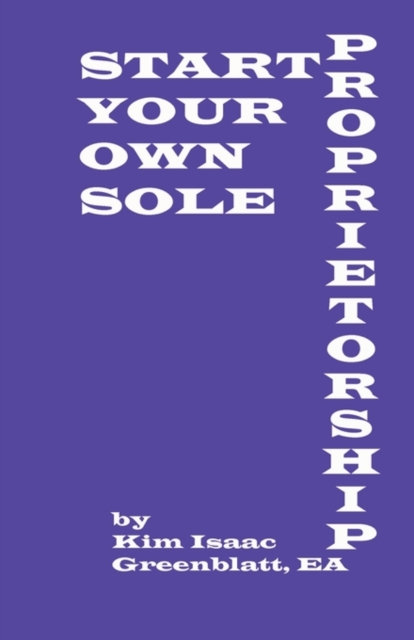 Start Your Own Sole Proprietorship, Paperback / softback Book