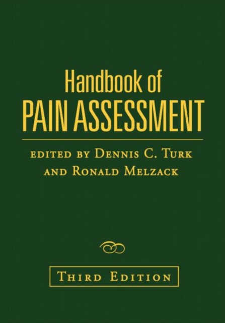 Handbook of Pain Assessment, Third Edition, Hardback Book