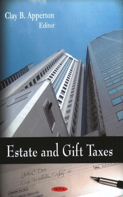 Estate & Gift Taxes, Hardback Book
