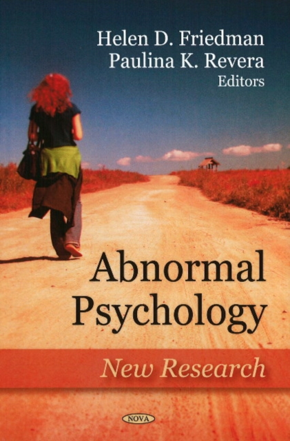 Abnormal Psychology : New Research, Hardback Book